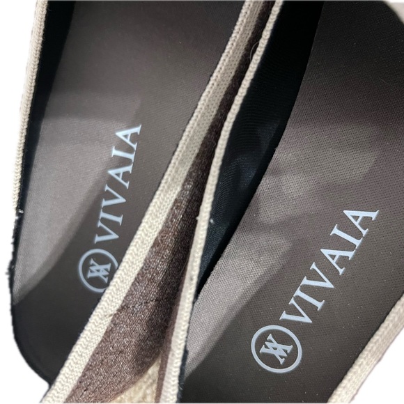 VIVAIA Round Toe Wool Loafers NWOT - Picture 2 of 4